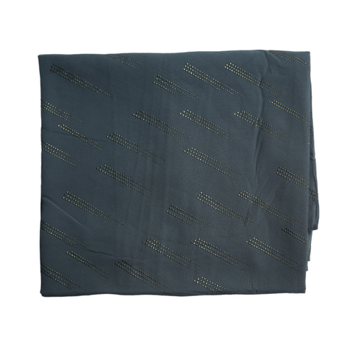 Foil printed Georgette - Grey